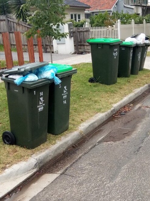 Bins in Hobsons Bay are overflowing