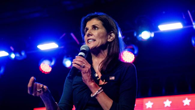 Republican presidential candidate Nikki Haley. Picture: Getty Images