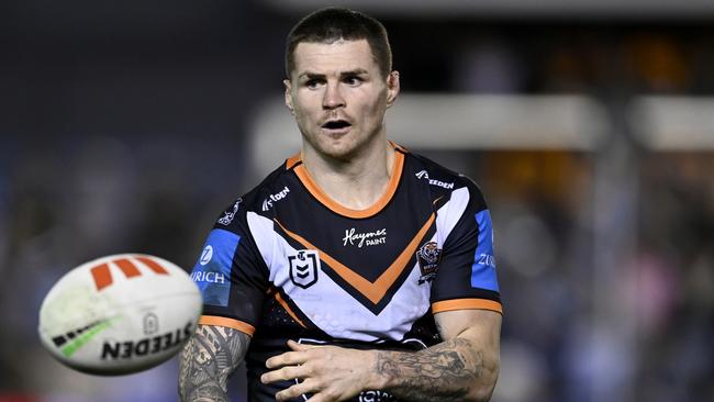 John Bateman. NRL R19 Cronulla Sharks V Wests Tigers at PointsBet Stadium. Picture: NRL Photos/Gregg Porteous