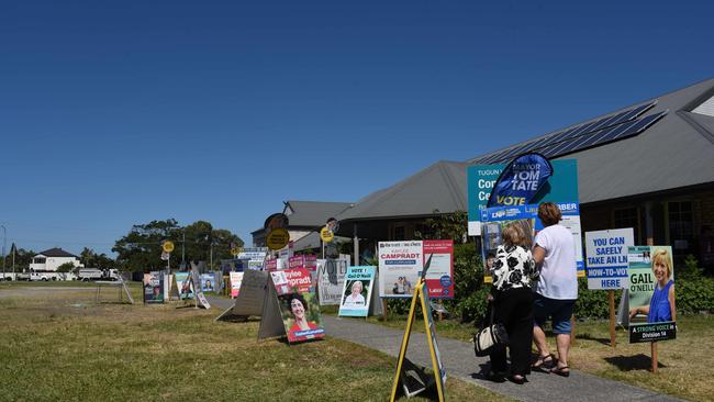 Canvassing is now prohibited for candidates and campaigners at council elections. Photo: Steve Holland