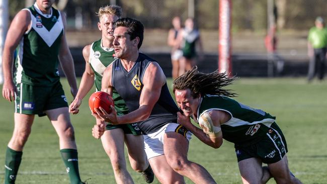 Scotch OC star Jonathon Lagonik was a standout on Saturday. Picture: AAP Image/Morgan Sette