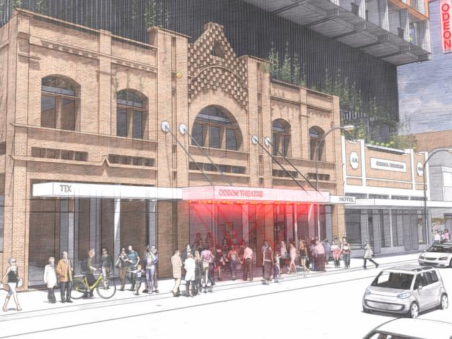 Designs for In The Hanging Garden precinct. Photo: Supplied