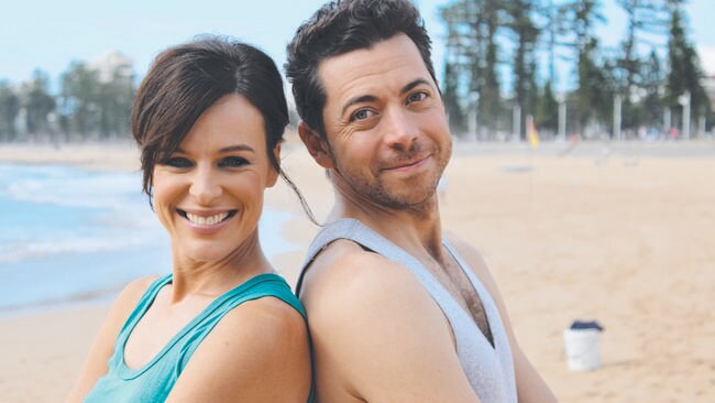 Heavily promoted flop ... Wake Up hosts Natarsha Belling and James Mathison.