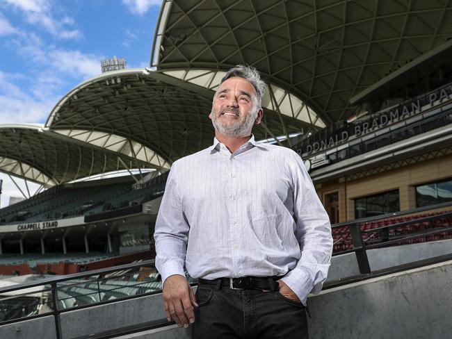 SACA’s chief executive officer Keith Bradshaw pictured at Adelaide Oval. Picture: SARAH REED