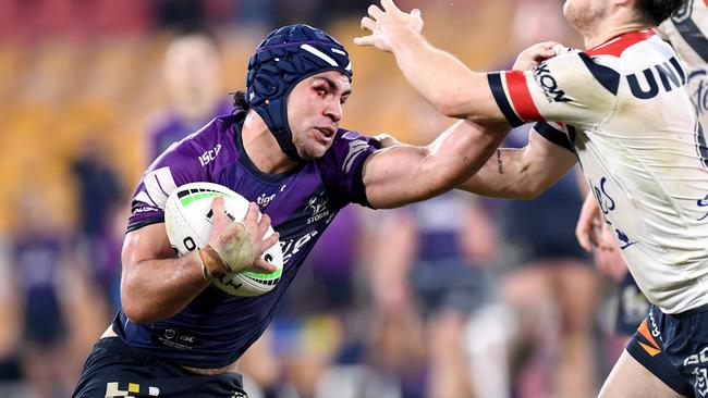 Hughes had a blinder in Storm’s thrilling win over Sydney. Picture: Getty Images