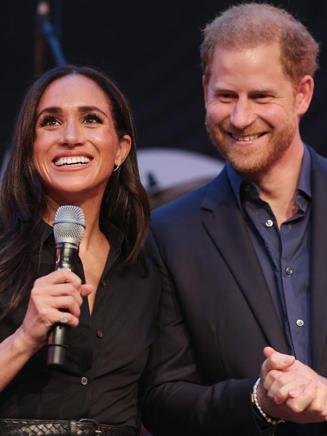 But the royal author claimed they’re as “happy” as ever. Picture: Chris Jackson/Getty Images