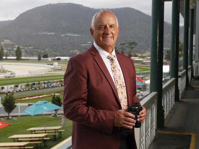 Tasmanian sporting identity Colin McNiff will call his 35th Hobart Cup at the 2025 race.  Picture: Nikki Davis-Jones