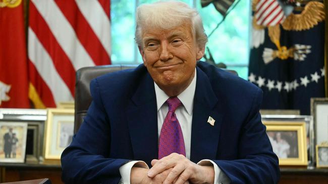 US President Donald Trump has pledged to hike blanket tariffs on steel and aluminium to 50 per cent. Picture: Jim Watson / AFP
