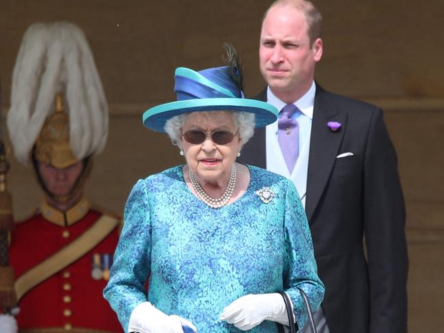 Queen Elizabeth II and Prince William share the same views on climate change. Picture: AFP