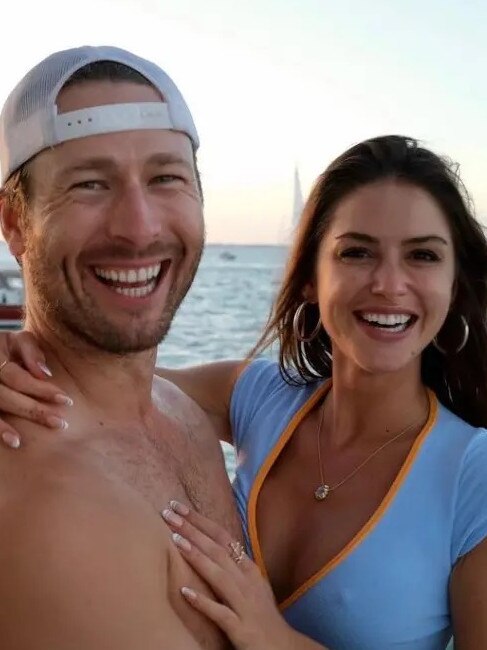 Glen Powell split from girlfriend Gigi Paris earlier this year. Picture: glenpowell/Instagram