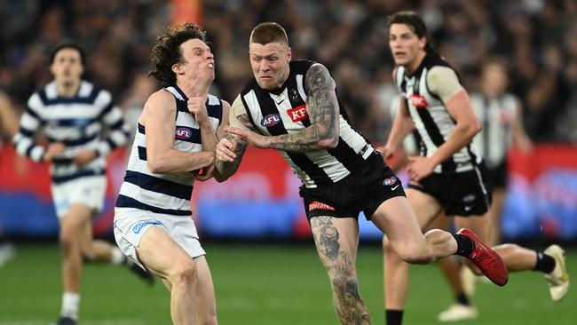 Jordan De Goey is expected to be available to face Fremantle. Picture: Quinn Rooney/Getty Images