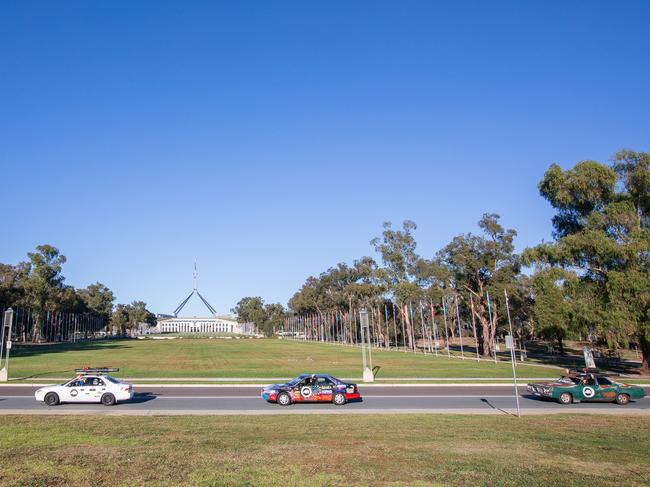 Day 1: Canberra to Hay – The Shitbox Rally got underway on May 3. Photo: BOX RALLIES