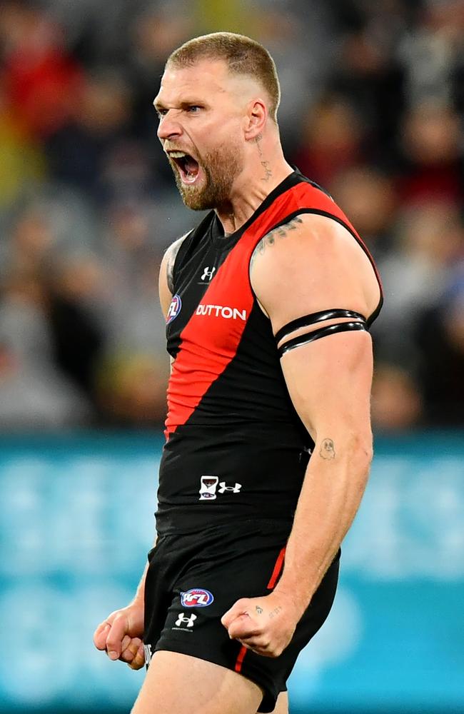 Stringer’s future at Essendon is in doubt. Picture: Chadwick/AFL Photos/via Getty Images