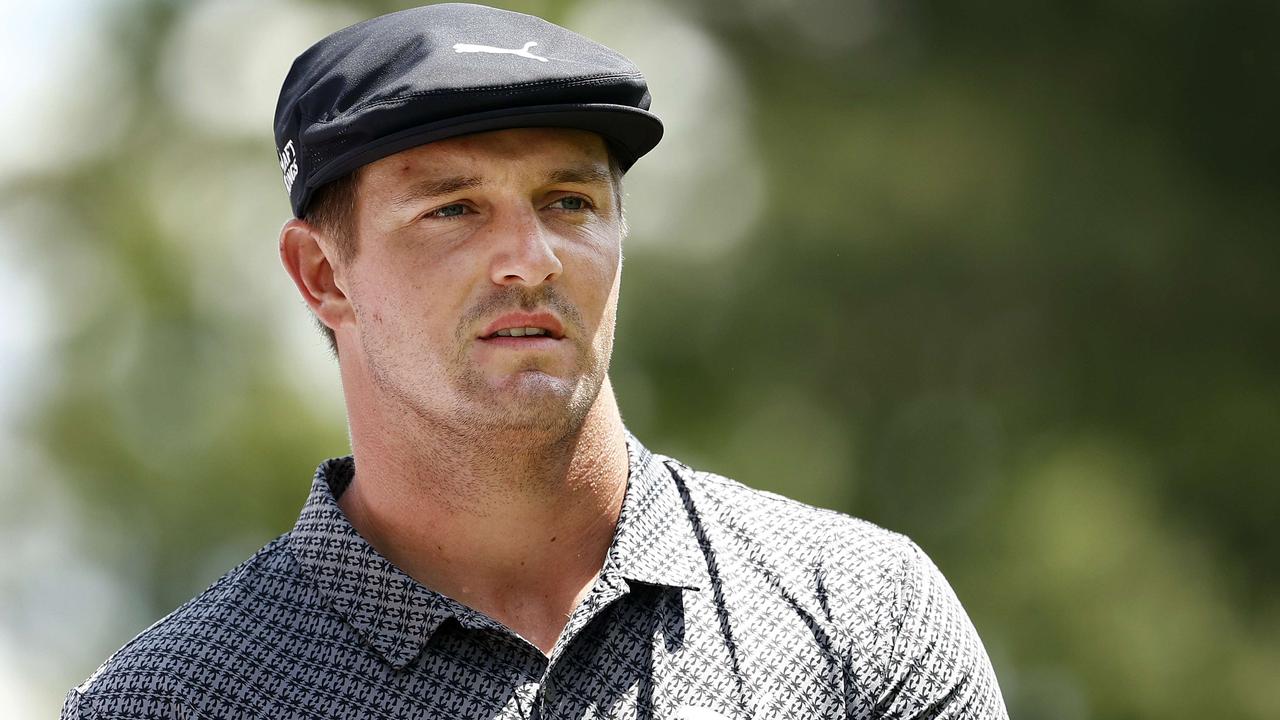 DeChambeau had to fly back to the Wells Fargo Championship. Maddie Meyer/Getty Images/AFP