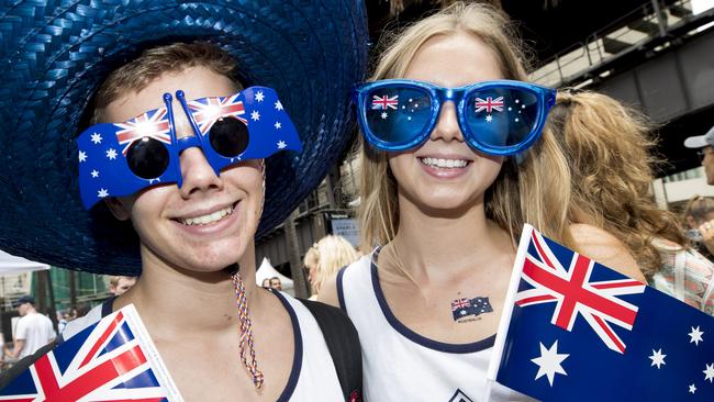 Patriotism is not racism, and Aussies have every right to celebrate our country. Picture: Cole Bennetts/Getty Images