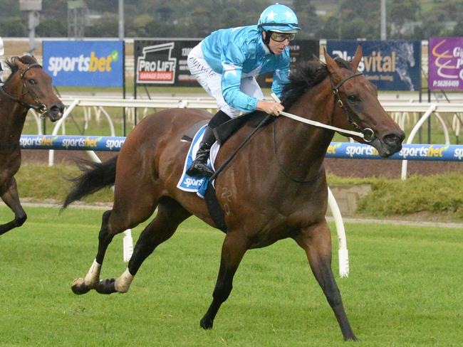 Trainers Mick Price and Michael Kent Jr have Amoursirra ready to return to racing after two strong jumpout efforts. Picture: Racing Photos via Getty Images.