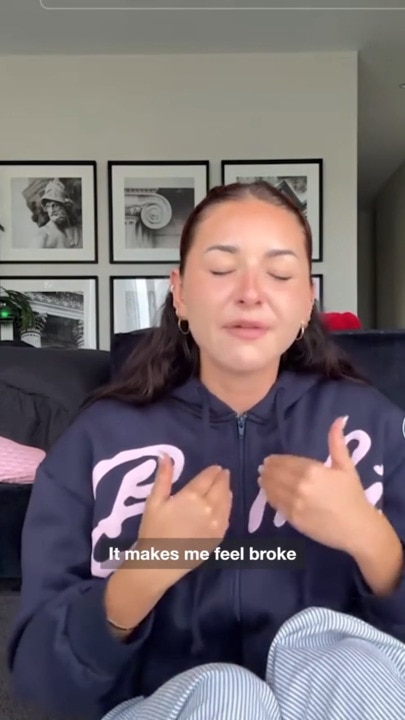 Influencer's 'broke' claim goes viral