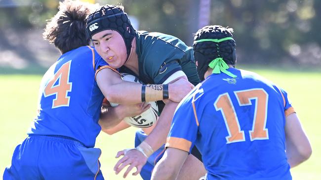 First round action - Ashgrove Vs Villanova College Picture, John Gass