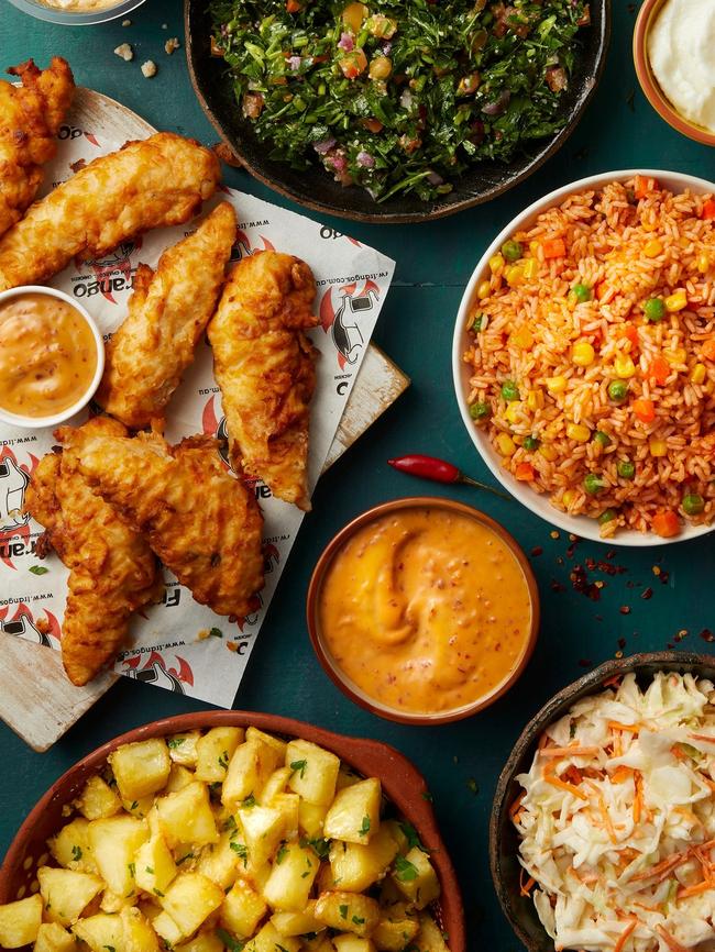 Enjoy some side dishes as well as their special chilli sauce. Picture: Supplied