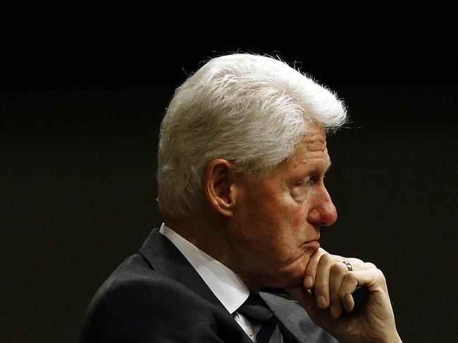 Fox News reports that Clinton took at least 26 trips aboard Epstein’s Boeing 727. Picture: AP