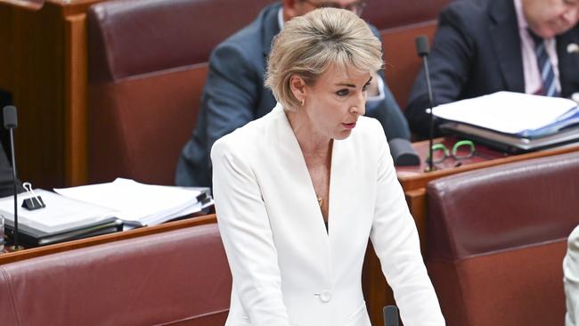 Michaelia Cash said Australians had been put at risk. Picture: NCA NewsWire / Martin Ollman