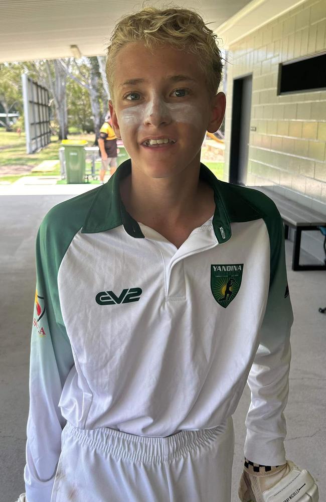 Yandina junior cricketer Ben Pearce. Picture: Facebook.