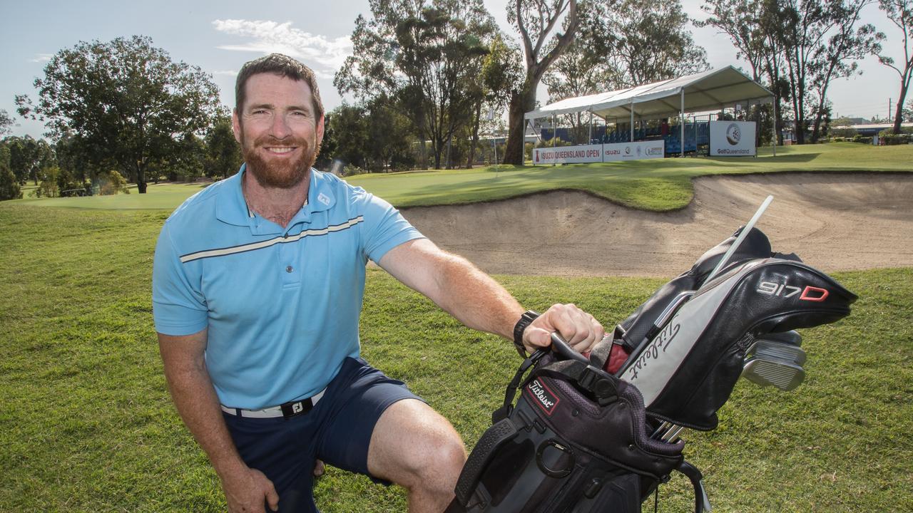 Jason Akermanis was banned from a golf course. Photo: David Kapernick, Golf Queensland