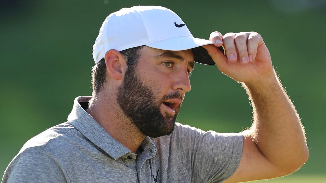 Scottie Scheffler would have been in contention if he had a decent third round. Photo: Michael Reaves/Getty Images/AFP.