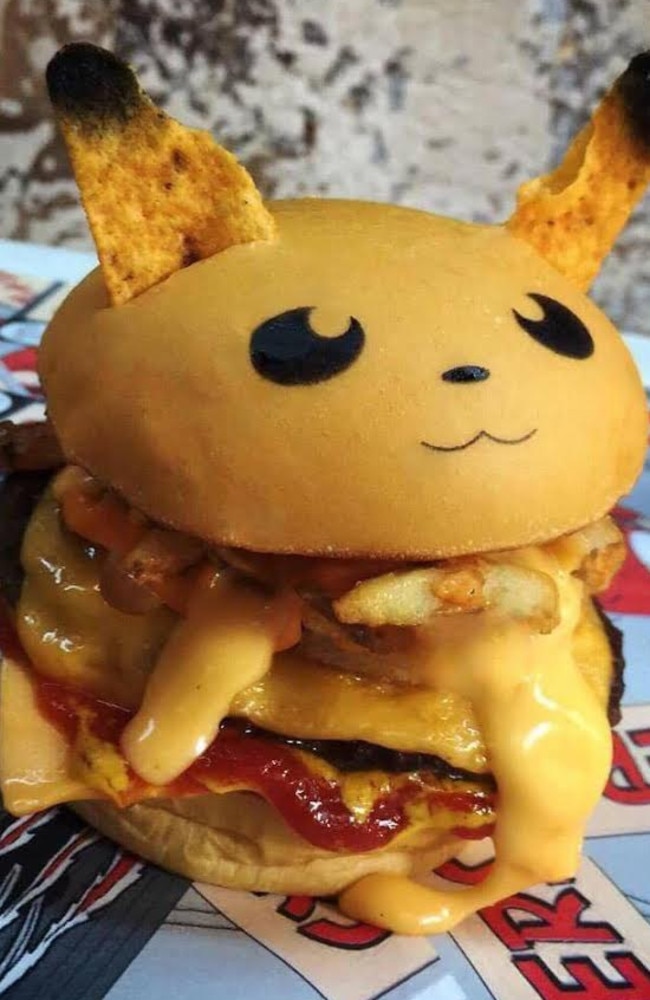 Pikachu seems to be full of cheesy, chippie goodness! Picture: Supplied