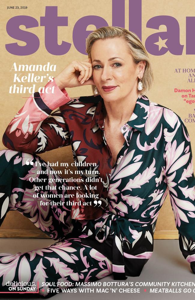 Amanda Keller on the cover of this week’s Stellar Magazine. Source: Supplied.
