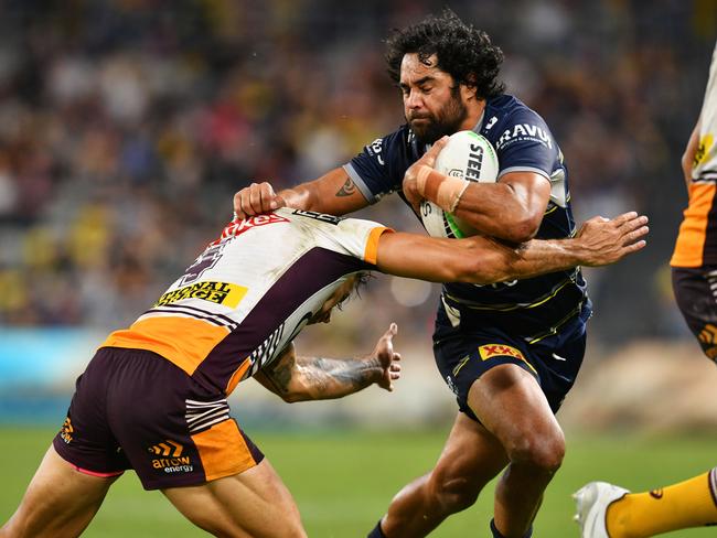 Javid Bowen has been in good form for the Cowboys but his job security looks shaky Picture: Alix Sweeney