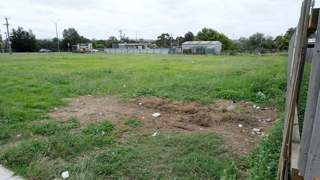 The Charity bins on the corner of Reserve rd and Surf coast hwy Grovedale have been removed . Picture: Mark Wilson