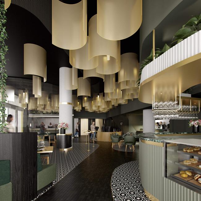 Vibe Hotel Hobart. Artists impressions.