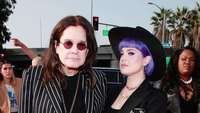 Ozzy and Sharon Osbourne’s daughter Kelly urged her father to get into the studio. Picture: Rich Fury/Getty Images.