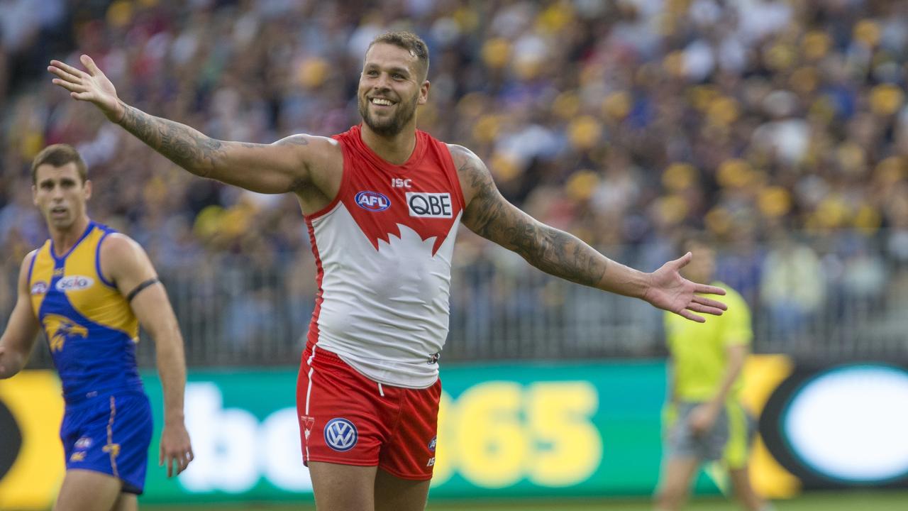 Gulden credits Swans great Buddy Franklin with helping his development. (AAP Image/Travis Anderson)