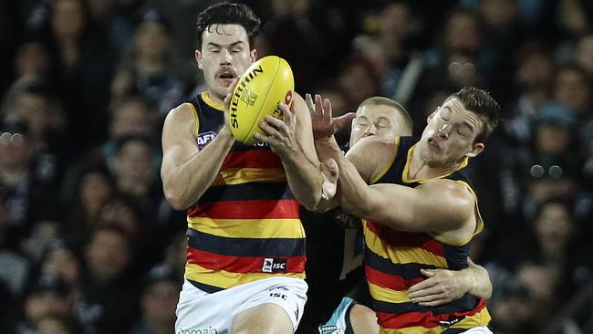 Mitch McGovern has left Adelaide for Carlton. Picture: Sarah Reed