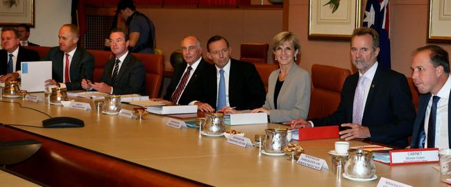 Julie Bishop was the only woman in former Prime Minister Tony Abbott’s Cabinet.