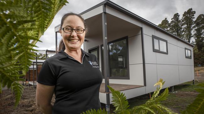 Waterfalls Cafe & Gallery owner Rachel Power. Picture: Chris Kidd