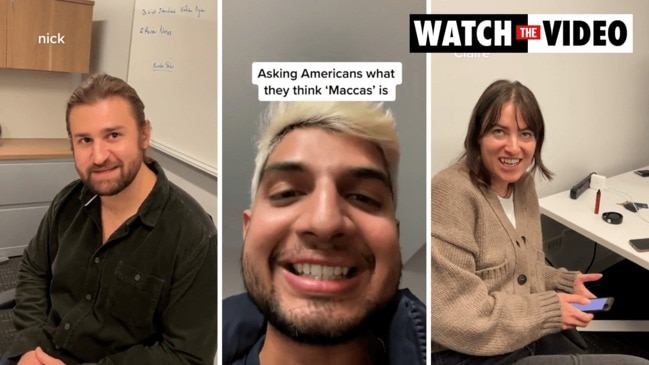 Americans try to guess what 'Macca's' stands for