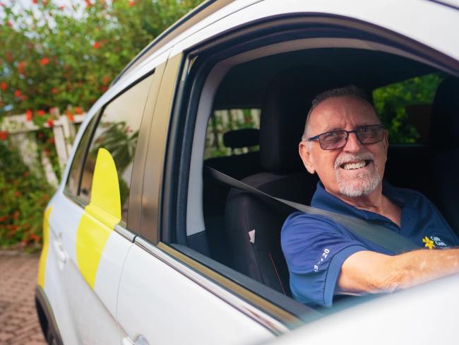 Volunteer Dave taking part in the Transport to Treatment Program