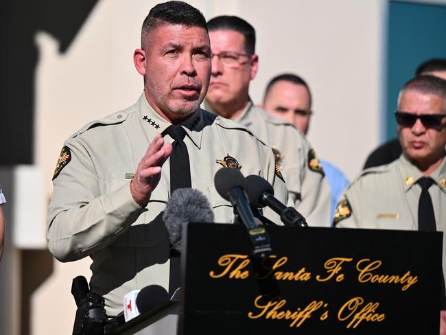 Santa Fe County Sheriff Adan Mendoza. Picture: Sam Wasson/Getty Images