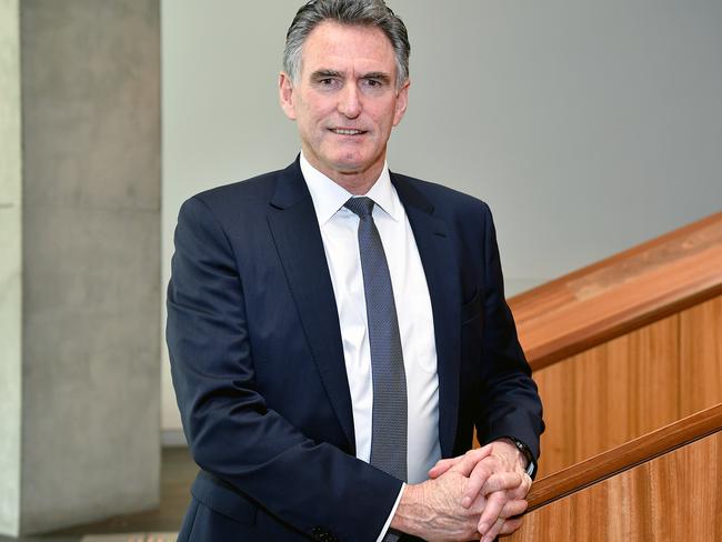 NAB Chief Executive Officer Ross McEwan poses for a photo following the National Australia Bank (NAB) 2019 Annual General Meeting at the International Convention Centre in Sydney, Wednesday, December 18, 2019. (AAP Image/Joel Carrett) NO ARCHIVING