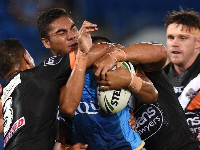 Titans player John Olive is a no go zone.
