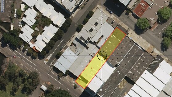 The location of the proposed multi unit development at Newcastle West. Environment plans.