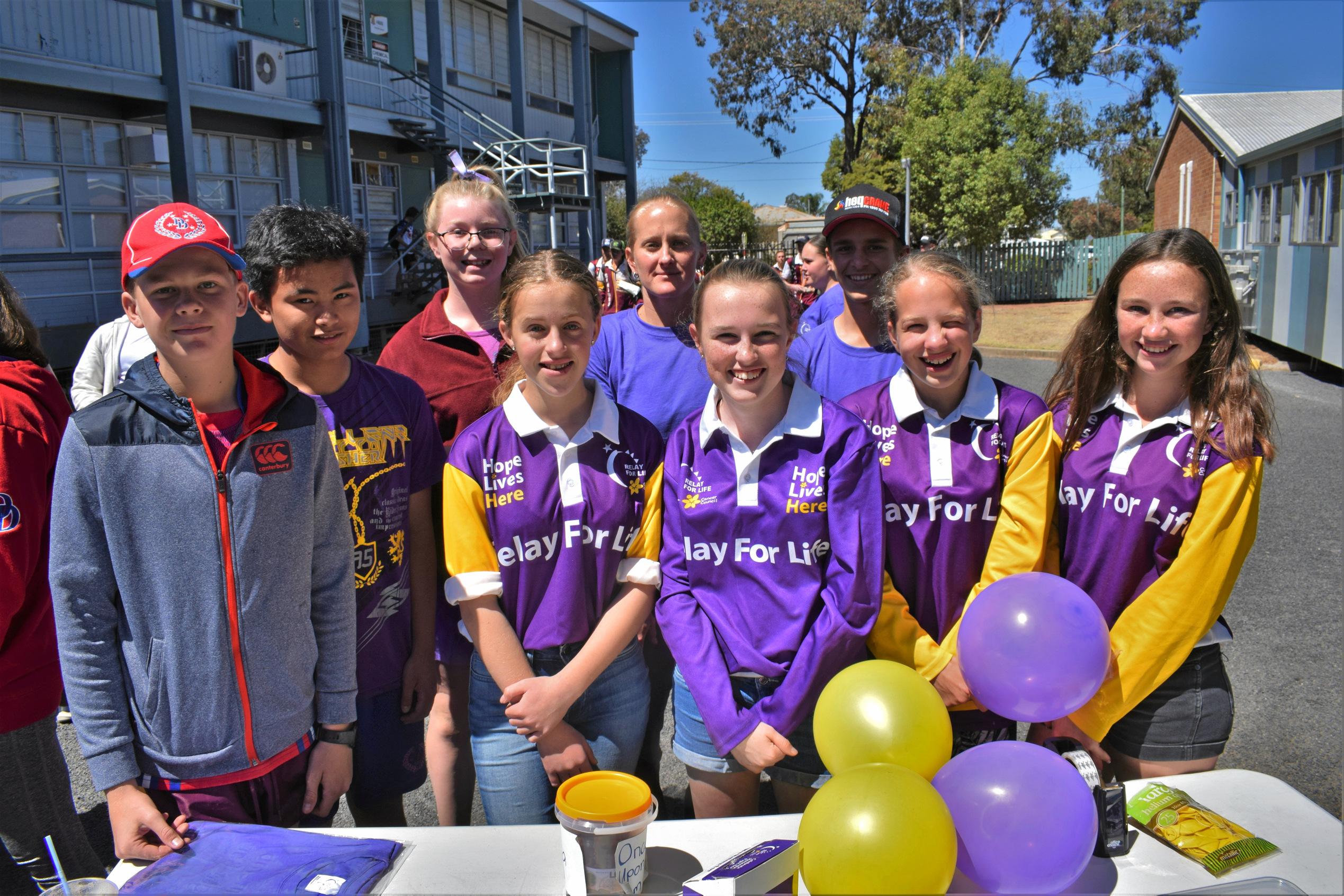 Once Upon a Team relay group. Picture: Emily Bradfield