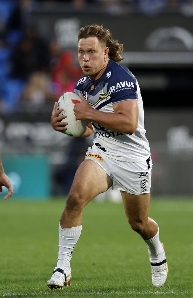 Reuben Cotter runs the ball during round seven. (Photo by Andy Jackson/Getty Images)