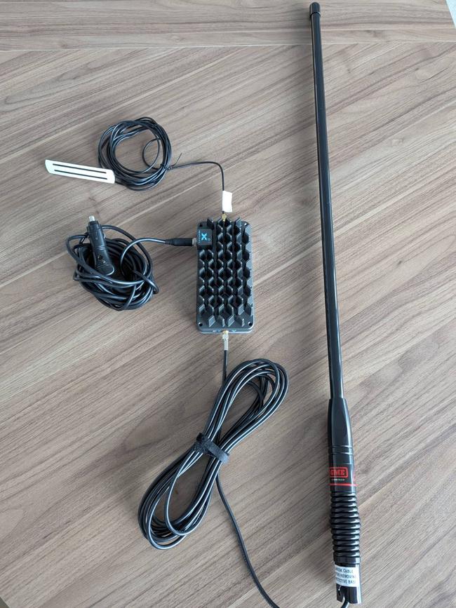A typical external antenna setup that can cost $1000-2000.