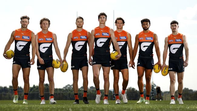 The Giants might be all about the flair in 2023, but it comes from a solid foundation from one of the AFL’s best backlines. Picture: Phil Hillyard Hillyard )