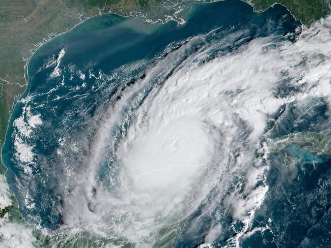 A satellite image taken on October 8 shows Hurricane Milton churning over the Gulf of Mexico. It exploded in strength Monday to become a potentially catastrophic Category 5 storm bound for Florida, the second ferocious hurricane in as many weeks. Picture: NOAA/AFP