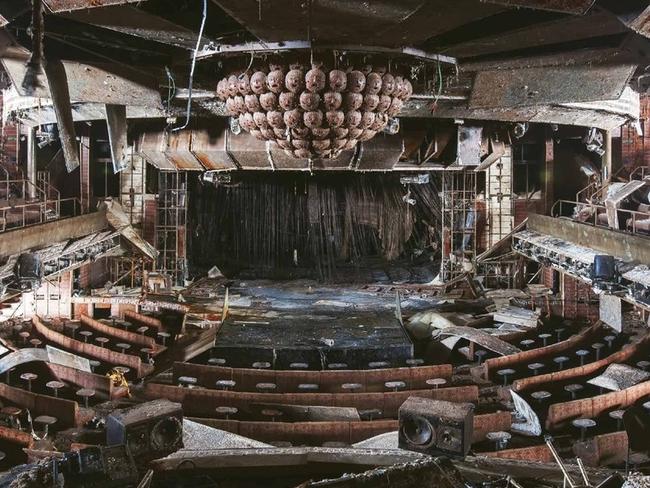 Eerie photos of the Costa Concordia that sank in 2012. Picture: Jonathan Danko Kielkowski